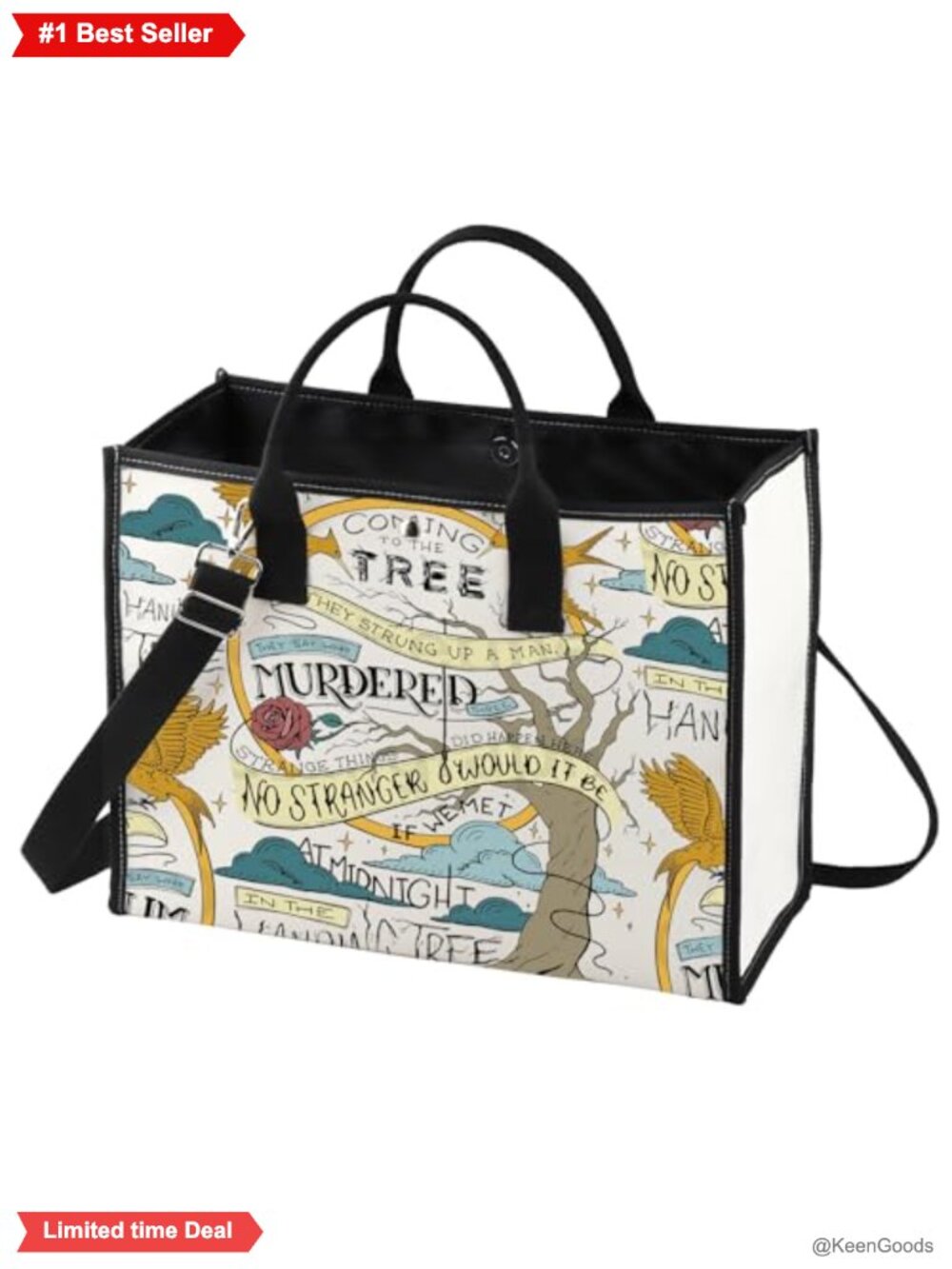 Cotton Canvas Tote Bag Movie Inspired Reusable Shoulder Bag for Fans